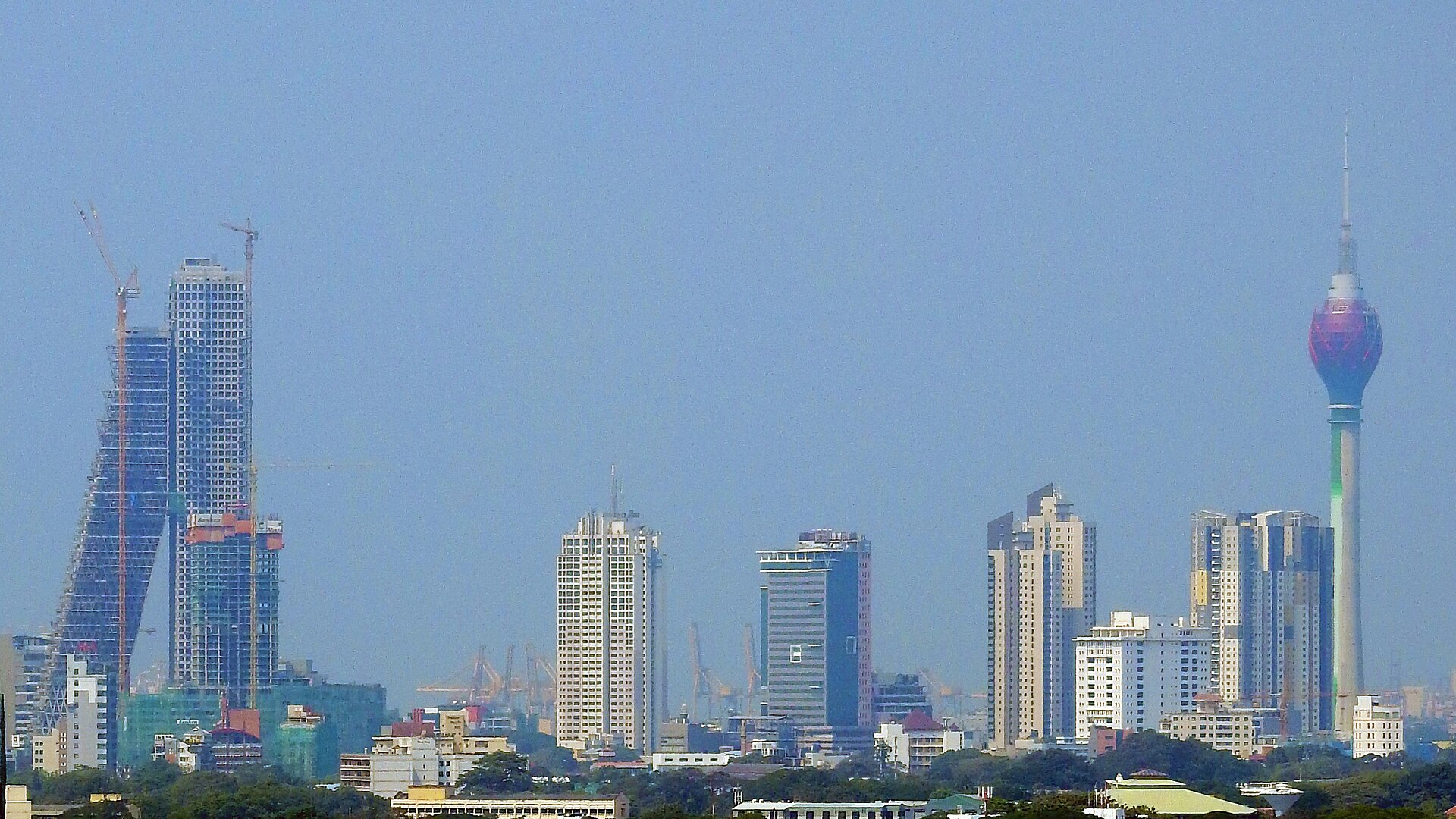 The Colombo, Sri Lanka skyline